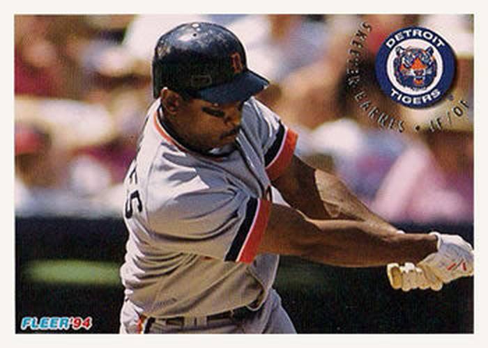 #124 Skeeter Barnes - Detroit Tigers - 1994 Fleer Baseball