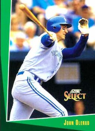 #124 John Olerud - Toronto Blue Jays - 1993 Select Baseball