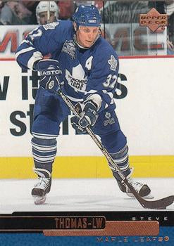 #124 Steve Thomas - Toronto Maple Leafs - 1999-00 Upper Deck Hockey