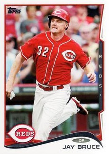 #124a Jay Bruce - Cincinnati Reds - 2014 Topps Baseball