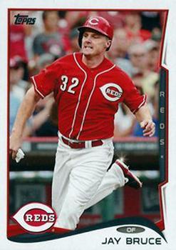 #124b Jay Bruce - Cincinnati Reds - 2014 Topps Baseball