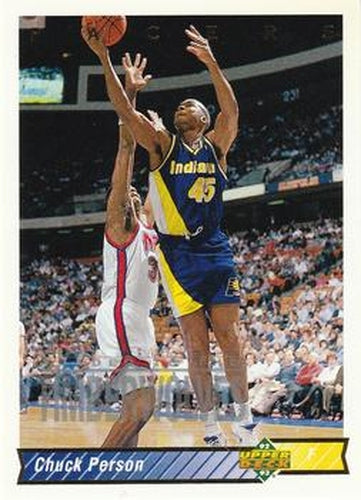 #125 Chuck Person - Minnesota Timberwolves - 1992-93 Upper Deck Basketball