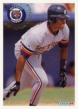 #125 Milt Cuyler - Detroit Tigers - 1994 Fleer Baseball