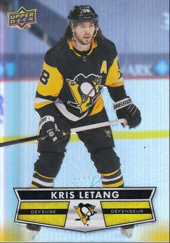 #125 Kris Letang - Pittsburgh Penguins - 2021-22 Upper Deck Tim Hortons Hockey