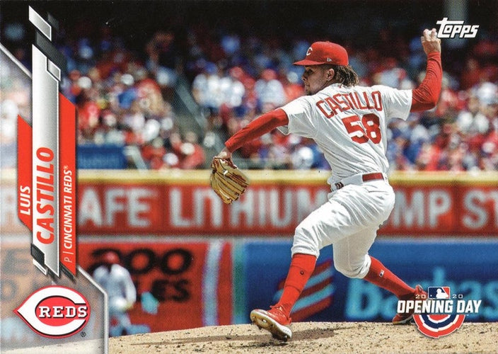 #125 Luis Castillo - Cincinnati Reds - 2020 Topps Opening Day Baseball