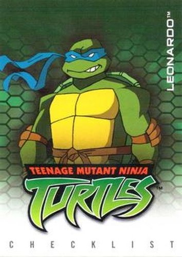#125 Leonardo / Previews, Mutant Ooze - 2003 Fleer Teenage Mutant Ninja Turtles