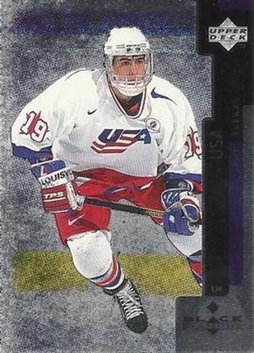 #125 Jeff Farkas - USA - 1997-98 Upper Deck Black Diamond Hockey