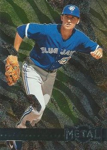 #125 John Olerud - Toronto Blue Jays - 1996 Metal Universe Baseball