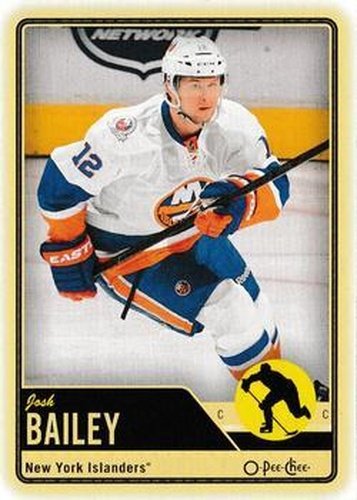 #125 Josh Bailey - New York Islanders - 2012-13 O-Pee-Chee Hockey