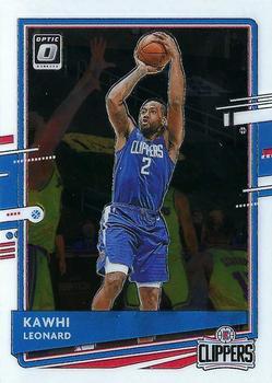 #125 Kawhi Leonard - Los Angeles Clippers - 2020-21 Donruss Optic Basketball