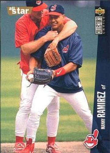 #125 Manny Ramirez - Cleveland Indians - 1996 Collector's Choice Baseball