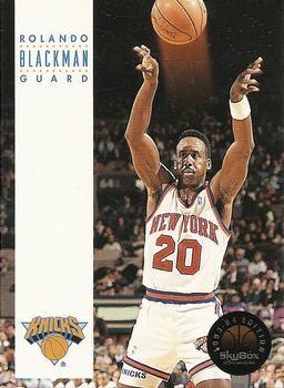 #125 Rolando Blackman - New York Knicks - 1993-94 SkyBox Premium Basketball