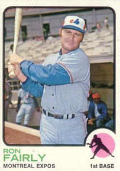 #125 Ron Fairly - Montreal Expos - 1973 Topps Baseball