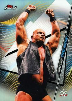 #125 Stone Cold Steve Austin - 2020 Topps WWE Finest Wrestling