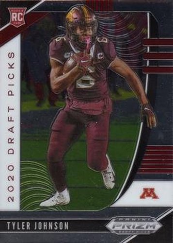 #125 Tyler Johnson- Minnesota Golden Gophers - 2020 Panini Prizm Draft Picks Football