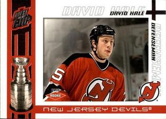 #125 David Hale - New Jersey Devils - 2003-04 Pacific Quest for the Cup Hockey