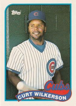 #126T Curt Wilkerson - Chicago Cubs - 1989 Topps Traded Baseball