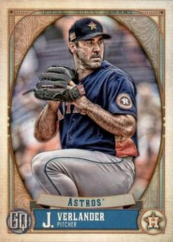 #126 Justin Verlander - Houston Astros - 2021 Topps Gypsy Queen Baseball