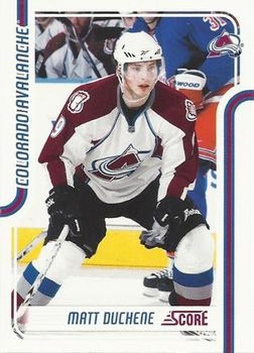 #126 Matt Duchene - Colorado Avalanche - 2011-12 Score Hockey