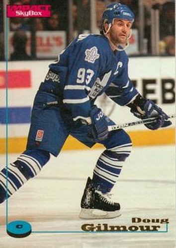 #126 Doug Gilmour - Toronto Maple Leafs - 1996-97 SkyBox Impact Hockey