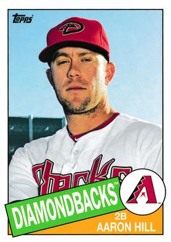 #126 Aaron Hill - Arizona Diamondbacks - 2013 Topps Archives Baseball