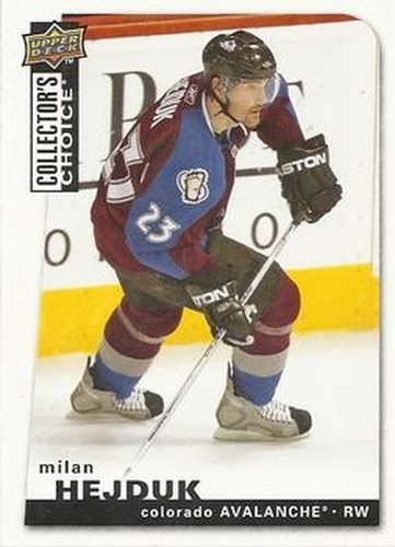 #126 Milan Hejduk - Colorado Avalanche - 2008-09 Collector's Choice Hockey