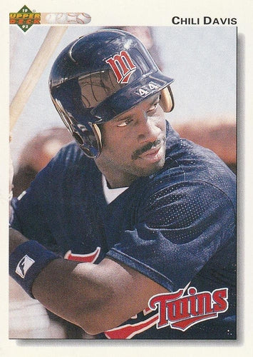 #126 Chili Davis - Minnesota Twins - 1992 Upper Deck Baseball