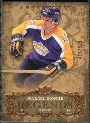 #126 Marcel Dionne - Los Angeles Kings - 2008-09 Upper Deck Artifacts Hockey
