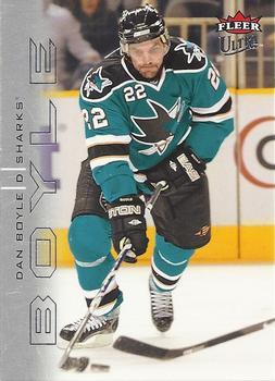 #126 Dan Boyle - San Jose Sharks - 2009-10 Ultra Hockey
