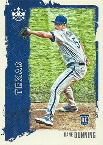 #126 Dane Dunning - Texas Rangers - 2021 Panini Diamond Kings Baseball