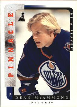 #126 Dean McAmmond - Edmonton Oilers - 1996-97 Pinnacle Be a Player Hockey