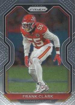 #126 Frank Clark - Kansas City Chiefs - 2020 Panini Prizm Football