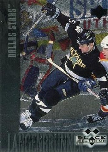 #126 Jamie Langenbrunner - Dallas Stars - 1996-97 Upper Deck Black Diamond Hockey