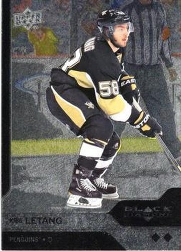 #126 Kris Letang - Pittsburgh Penguins - 2013-14 Upper Deck Black Diamond Hockey