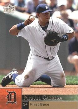 #126 Miguel Cabrera - Detroit Tigers - 2009 Upper Deck Baseball
