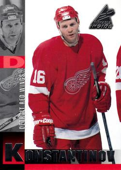 #126 Vladimir Konstantinov - Detroit Red Wings - 1997-98 Pinnacle Inside Hockey