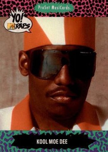#126 Kool Moe Dee - 1991 Pro Set Yo! MTV Raps