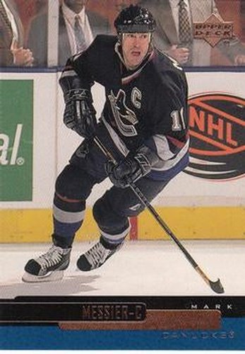 #126 Mark Messier - Vancouver Canucks - 1999-00 Upper Deck Hockey