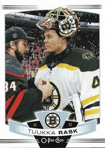 #126b Tuukka Rask - Boston Bruins - 2019-20 O-Pee-Chee Hockey