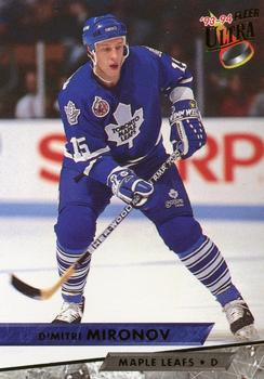 #127 Dmitri Mironov - Toronto Maple Leafs - 1993-94 Ultra Hockey
