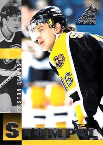 #127 Jozef Stumpel - Boston Bruins - 1997-98 Pinnacle Inside Hockey