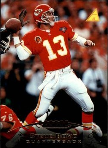#127 Steve Bono - Kansas City Chiefs - 1995 Pinnacle Football