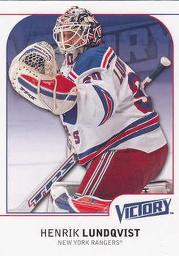 #127 Henrik Lundqvist - New York Rangers - 2009-10 Upper Deck Victory Hockey