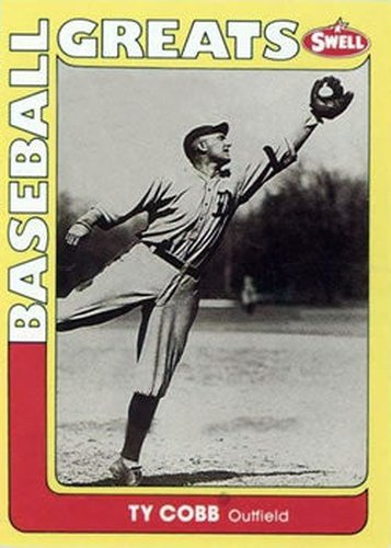 #127 Ty Cobb - Detroit Tigers - 1991 Swell Baseball Greats