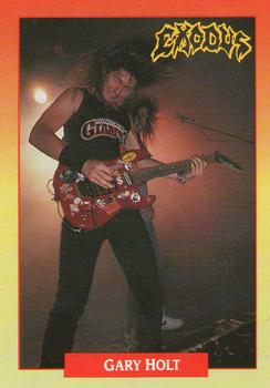 #127 Gary Holt - 1991 Brockum Rock Cards