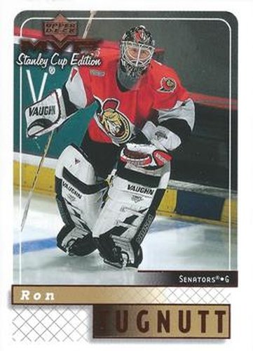 #127 Ron Tugnutt - Ottawa Senators - 1999-00 Upper Deck MVP Stanley Cup Edition Hockey