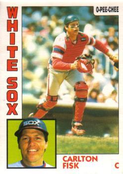 #127 Carlton Fisk - Chicago White Sox - 1984 O-Pee-Chee Baseball