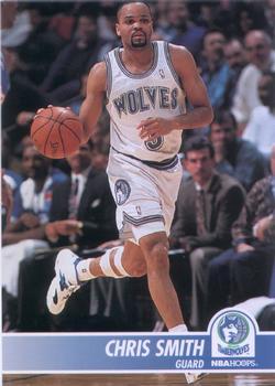 #127 Chris Smith - Minnesota Timberwolves - 1994-95 Hoops Basketball
