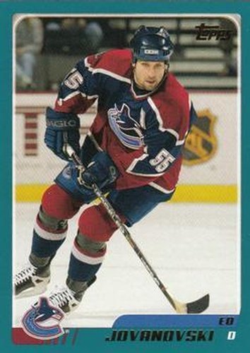 #127 Ed Jovanovski - Vancouver Canucks - 2003-04 Topps Hockey