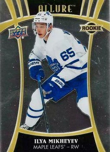 #127 Ilya Mikheyev - Toronto Maple Leafs - 2019-20 Upper Deck Allure Hockey